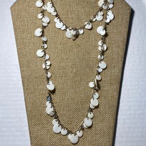 Xtra long necklace with flair